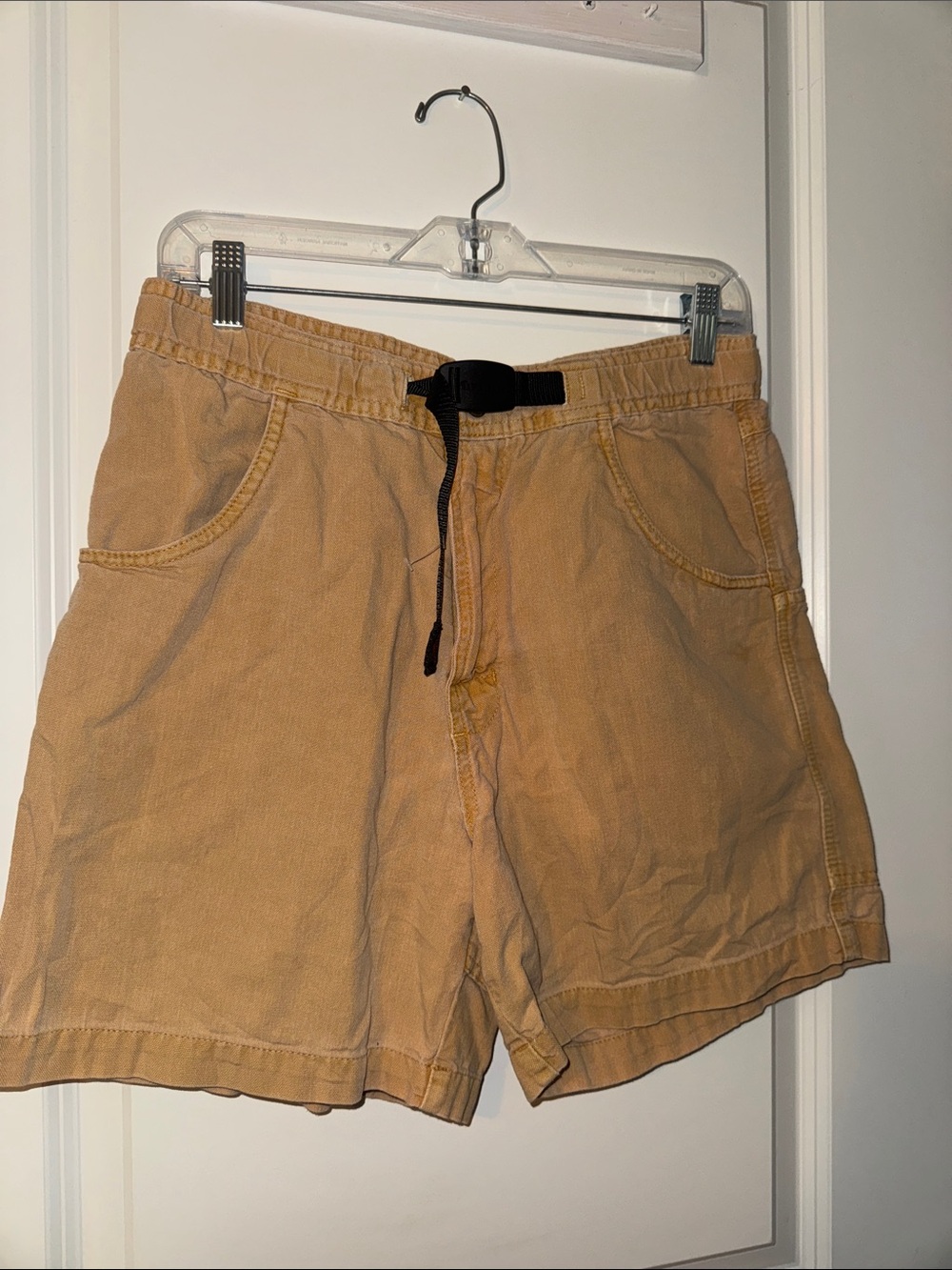 Gramicci women’s tan charge outdoor hiking pants M belt /pocket